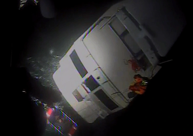 Dramatic Long Island Yacht Rescue: 4 Saved by Coast Guard