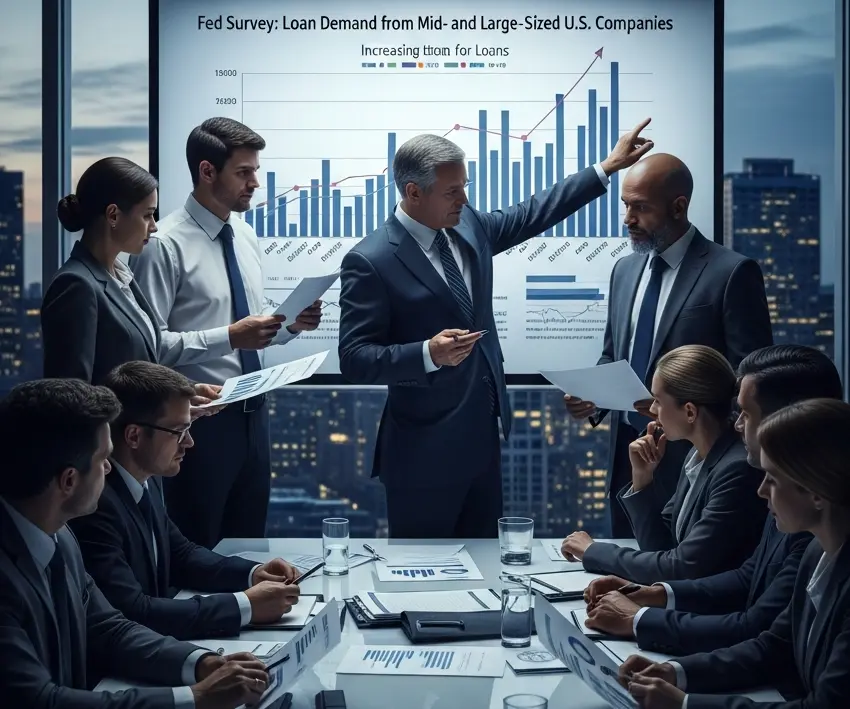 Fed Survey Shows Mid- and Large-Sized U.S. Companies Need More Loans