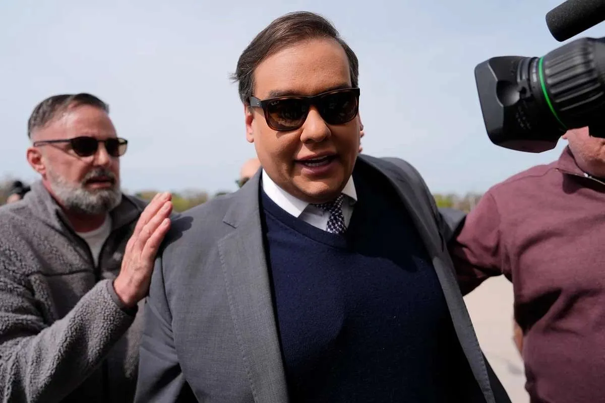 Federal investigators examine prediction market trading activity linked to George Santos.