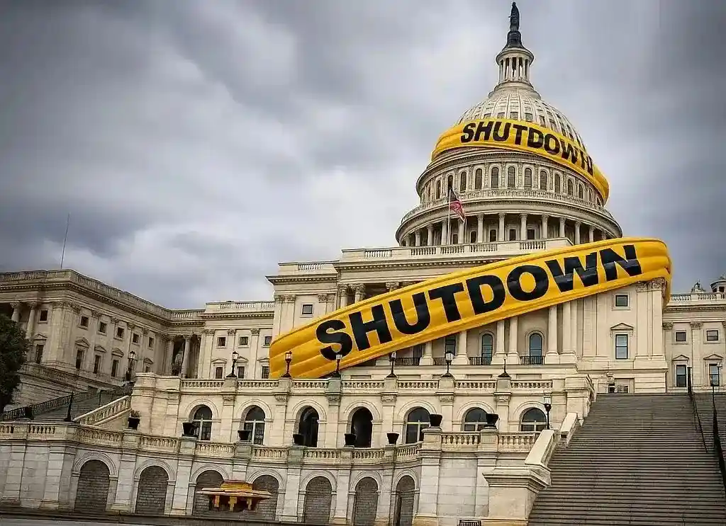 U.S. Capital building during government shutdown
