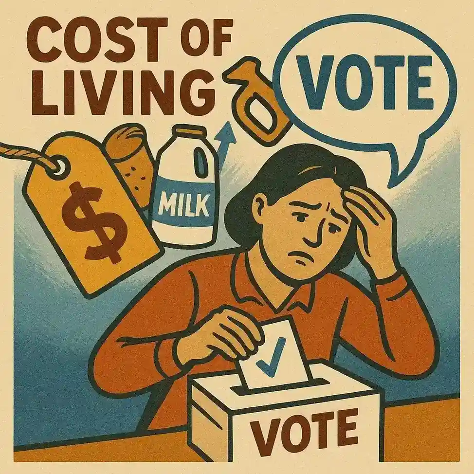 How the cost of living is affecting how people vote in the United States