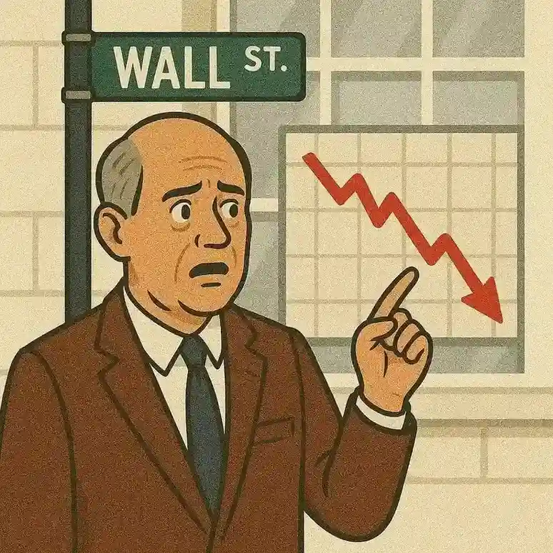 People who work on Wall Street say that the stock market could fall