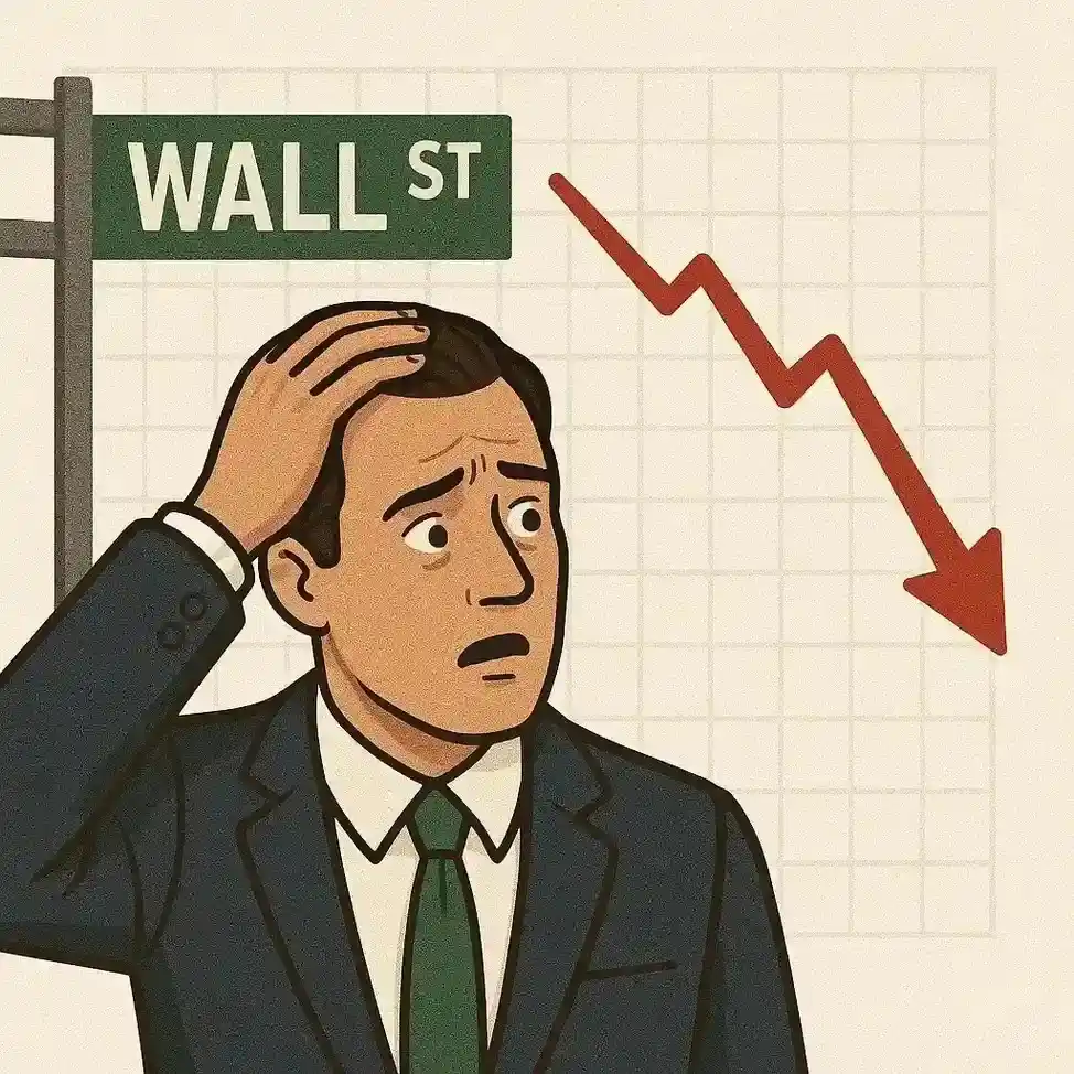 People who work on Wall Street say that the stock market could fall