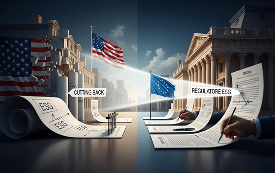 The U.S. is putting pressure on the EU to regulate ESG after cutting back on the framework