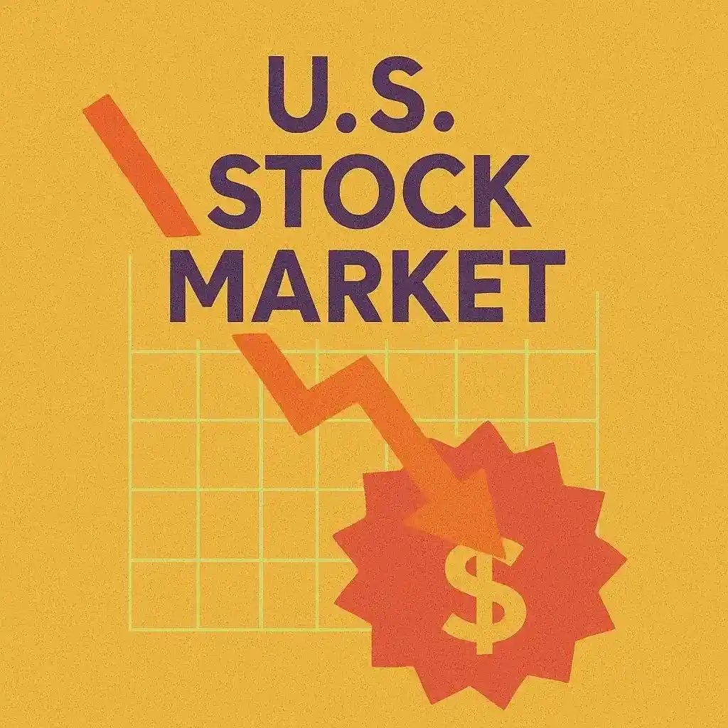 The U.S. stock markets goes down