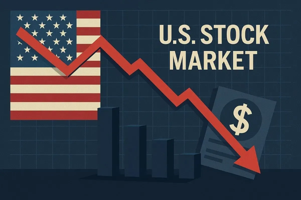 The U.S. stock markets goes down