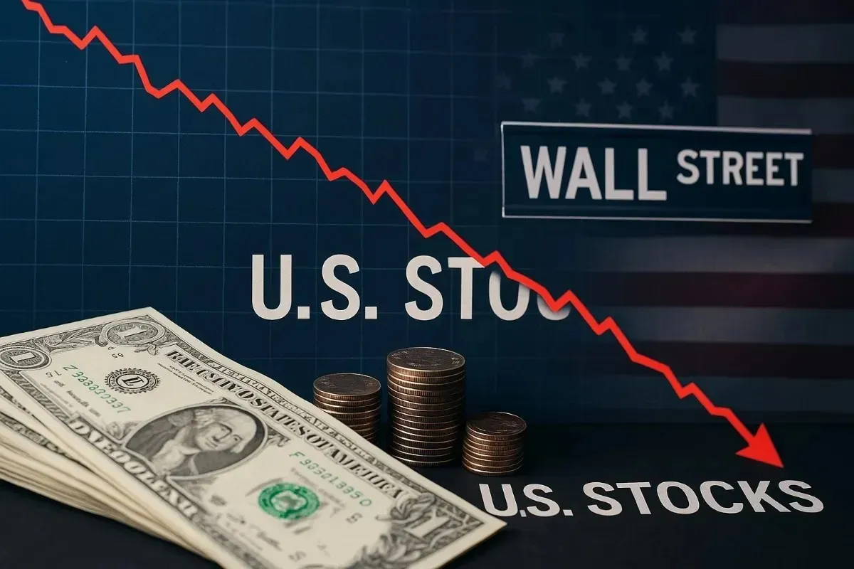 U.S. stock markets decline as major indices drop