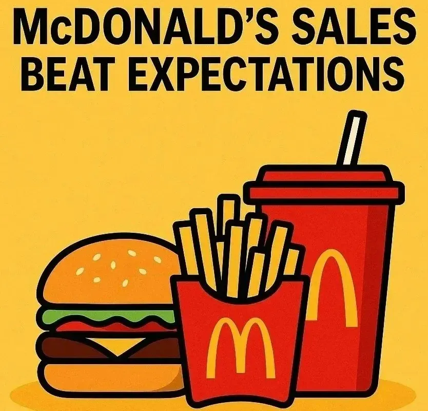 McDonald's restaurant promoting value meals